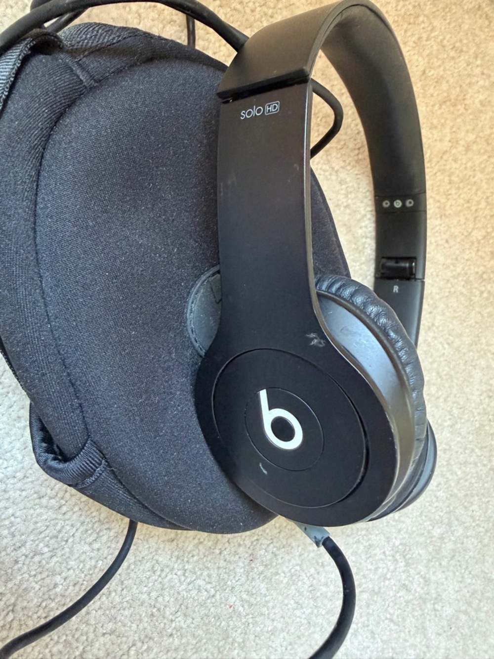 Beats by Dre Solo HD On-Ear Headphones - Black